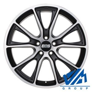 Диски BBS SV 10x20 5/130 ET40 d71.6 Satin Black Diamond Cut