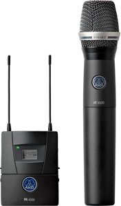 AKG PR4500 HT BD8 накамерная радиосистема. 1x HT4500 ручной передатчик с динамическим капсюлем D5 WL, 1хPR4500 ENG