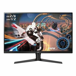 Монитор LG 31.5quot; Gaming 32GK650F-B черный VA LED 5ms 16:9 HDMI матовая HAS Pivot 3000:1 350cd 178гр/178гр 2560x1440