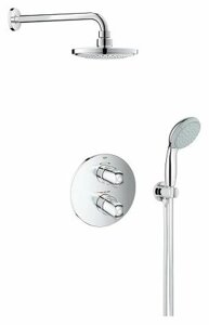 Верхний душ встраиваемый Grohe Grohtherm 1000 34614000 хром