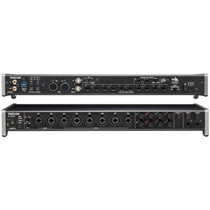 Tascam US-20x20 рэковый USB аудио/MIDI интерфейс, 20 входов (8 мик. XLR+2 лин. Jack+ADAT+SPDIF), 20 выходов (10