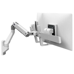 Кронштейн Ergotron 45-479-216, HX Wall Dual Monitor Arm, белый