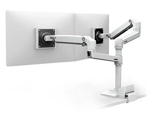 Кронштейн Ergotron 45-509-216, LX Dual Stacking Arm with Tall Pole