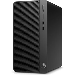 Компьютер HP 290 G2 MT i3 8100 (3.6)/4Gb/1Tb 7.2k/UHDG 630/DVDRW/CR/Win 10 Pro 64/GbitEth/Kb/m/Black