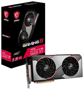 Видеокарта MSI Radeon RX 5600 XT 1420MHz PCI-E 4.0 6144MB 12000MHz 192 bit 3xDisplayPort HDMI HDCP GAMING X