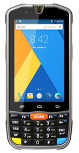 Терминал сбора данных Point Mobile PM66, 1D Laser, Android, 2Гб/16Гб, WiFi, BT, GSM, LTE, GPS, 4G, NFC, 13MP, 24