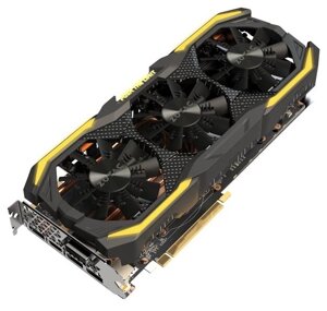 Видеокарта ZOTAC GeForce GTX 1070 Ti 1607Mhz PCI-E 3.0 8192Mb 8000Mhz 256 bit DVI HDMI HDCP AMP Extreme