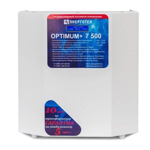 Стабилизатор напряжения однофазный Энерготех OPTIMUM+ 7500