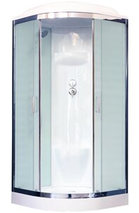 Душевая кабина Royal Bath HK RB 100HK6-WC-CH (белое/матовое)