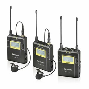 Saramonic UwMic9 TX9+TX9+RX9 радиопетличка с 2 передатчиками и 1 приемником