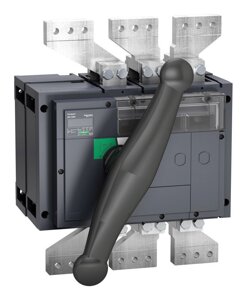 31366, Рубильник Schneider Electric Interpact INV 2000А 3P, фронтальное исполнение