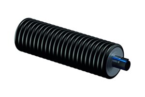 Труба Uponor Ecoflex Supra PLUS с греющим кабелем 50x4,6 /140 1x10W/m отрезок \ 120м \