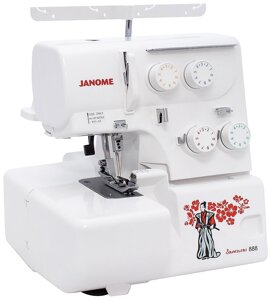 Оверлок Janome Samurai 888 белый