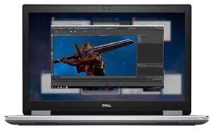 Ноутбук DELL Precision 7740 (Intel Core i9 9880H 2300MHz/17.3quot;/3840x2160/32GB/1024GB SSD/DVD нет/NVIDIA Quadro RTX