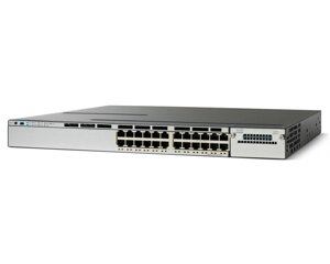 Коммутатор Cisco WS-C3750X-24P-E Catalyst 3750X 24 Port PoE IP Services