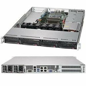 Платформа системного блока SYS-5019S-W4TR 1U Rackmount CSE-815TQC-R504WB3 X11SSW-4TF SATA3