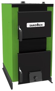 Твердотопливный котел SAKOVICH W 10 10 кВт одноконтурный