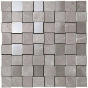 Плитка Atlas Concorde Marvel Pro Marvel Grey Fleury Net Mosaic 9MVP 30,5x30,5