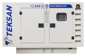 Дизельный генератор TEKSAN TJ44PE5C в кожухе (32000 Вт)