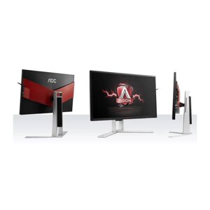 AOC монитор 25quot; AOC AGON AG251FG Black-Red (LED, 1920x10800, 240Hz, 1 ms, 170°/160°, 400 cd/m, 50M:1, +HDMI,