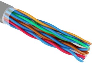 Кабель информационный магистральный UTP 16PR 24AWG Cat. 5e Rexant (бухта 305м) {01-1012}