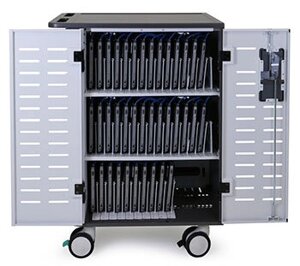 Тележка Ergotron DM40-2008-2, Zip40 Charging and Management Cart