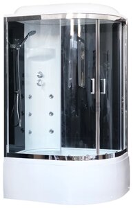 Душевая кабина Royal Bath RB 8120BK3 L высокий поддон 120см*80см