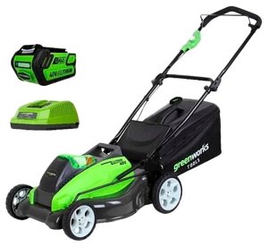 Газонокосилка greenworks 2500107ub G40LM45K4