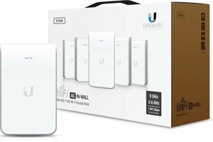 Wi-Fi точка доступа Ubiquiti UniFi AP AC In-Wall (5 шт) (UAP-AC-IW-5)