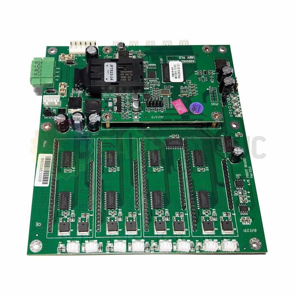 Плата управления головами Toshiba CE4 4/8 Print Board V3.3 Artis UVR 3204 от компании MetSnab - фото 1