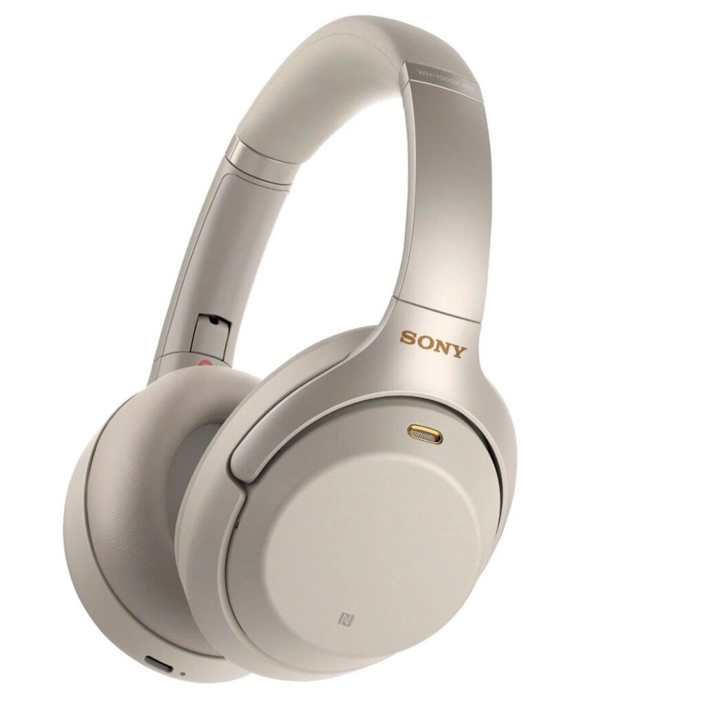 Полноразмерные Hi-Fi наушники Sony WH-1000XM3 silver от компании MetSnab - фото 1