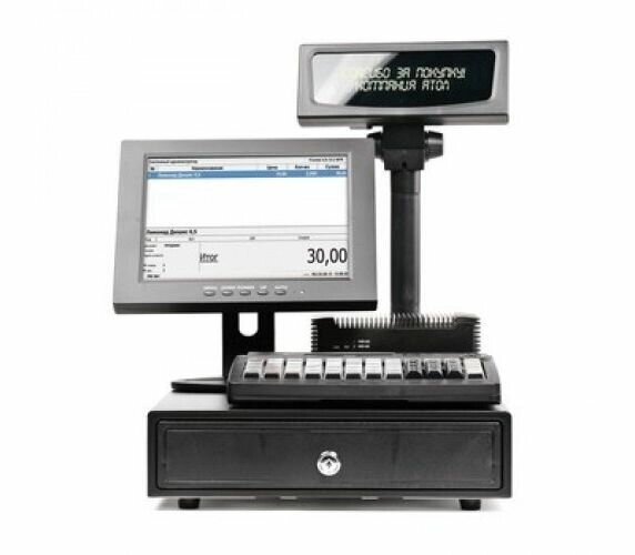 POS-комплект 10quot; NFD10 (LM10, Windows POSReady 7) АТОЛ NFD10 от компании MetSnab - фото 1