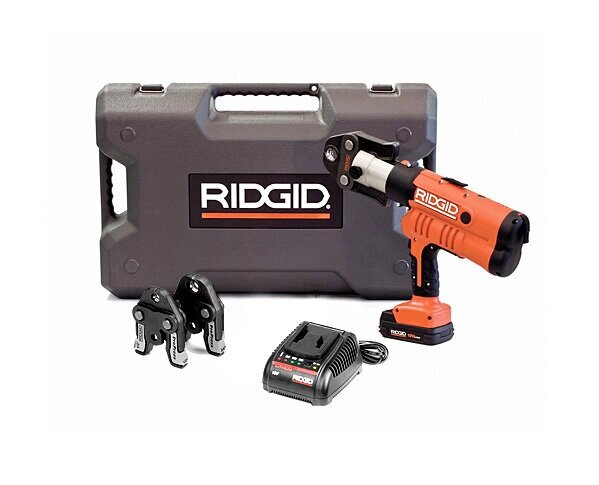 Пресс-пистолет RIDGID RP 340-B Standard + пресс-клещи U 16-20-25 мм, аккумулятор, зарядное устройство, кейс от компании MetSnab - фото 1