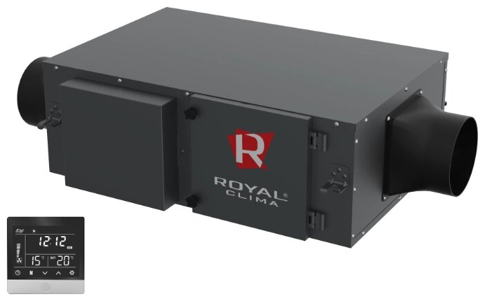 Приточная установка Royal Clima VENTO RCV-500 + EH-1700 от компании MetSnab - фото 1