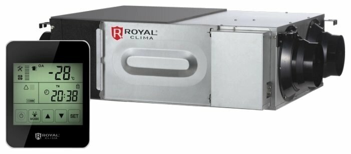 Приточно-вытяжная установка Royal Clima SOFFIO RCS 1350 2.0 от компании MetSnab - фото 1