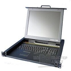 Procase E1701 Консоль однорельсовая , 1 порт, LCD 17, single rail console, LCD D-Sub, USB, разрешение 1280 1024 от компании MetSnab - фото 1