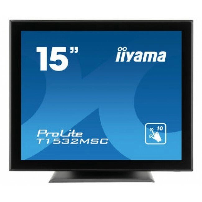 Профессиональный ЖК дисплей (панель) Iiyama T1532MSC-B5AG Сенсорный от компании MetSnab - фото 1