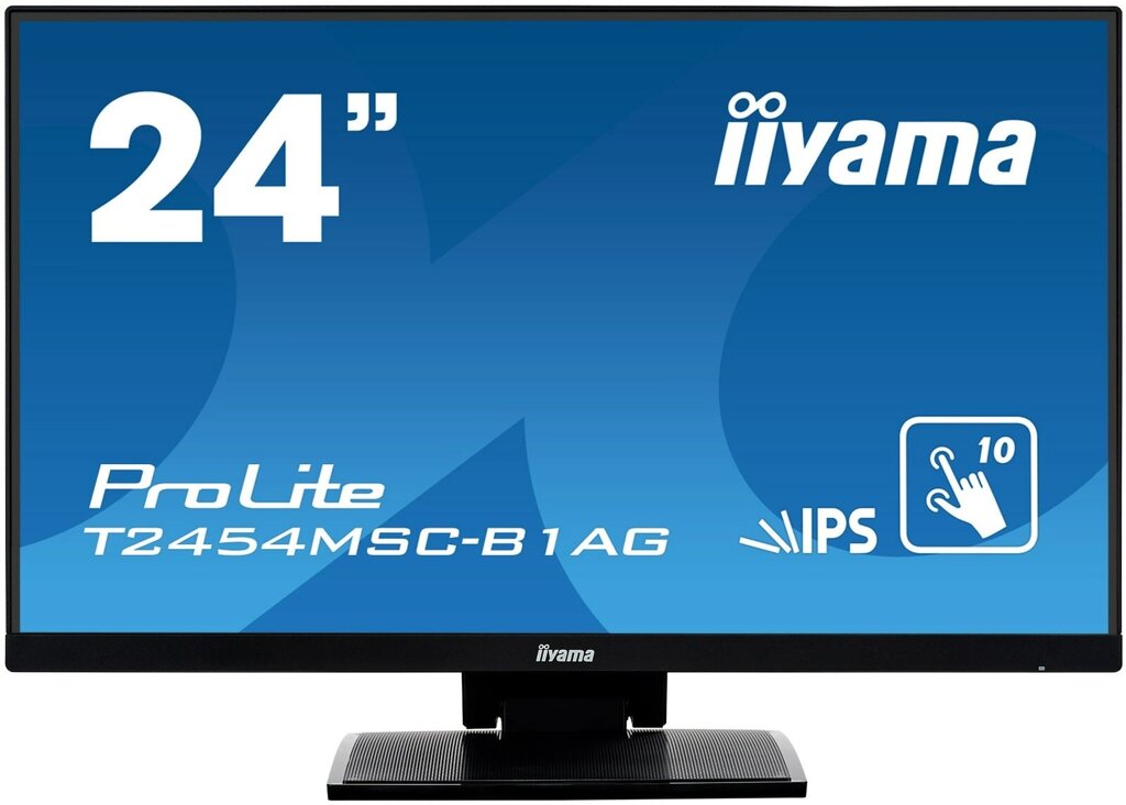 Профессиональный ЖК дисплей (панель) Iiyama T2454MSC-B1AG Сенсорный от компании MetSnab - фото 1