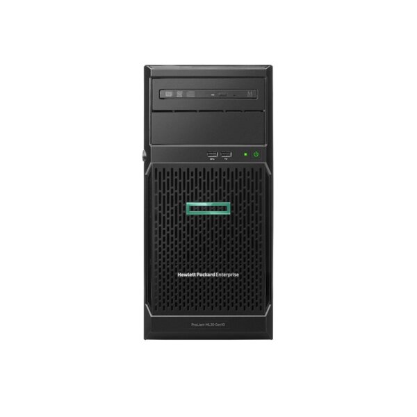 ProLiant ML30 Gen10 E-2224 NHP Tower (4U)/Xeon4C 3.4GHz (8MB)/1x8GB1UD_2666/S100i (ZM/RAID 0/1/10/5)/noHDD (4) от компании MetSnab - фото 1