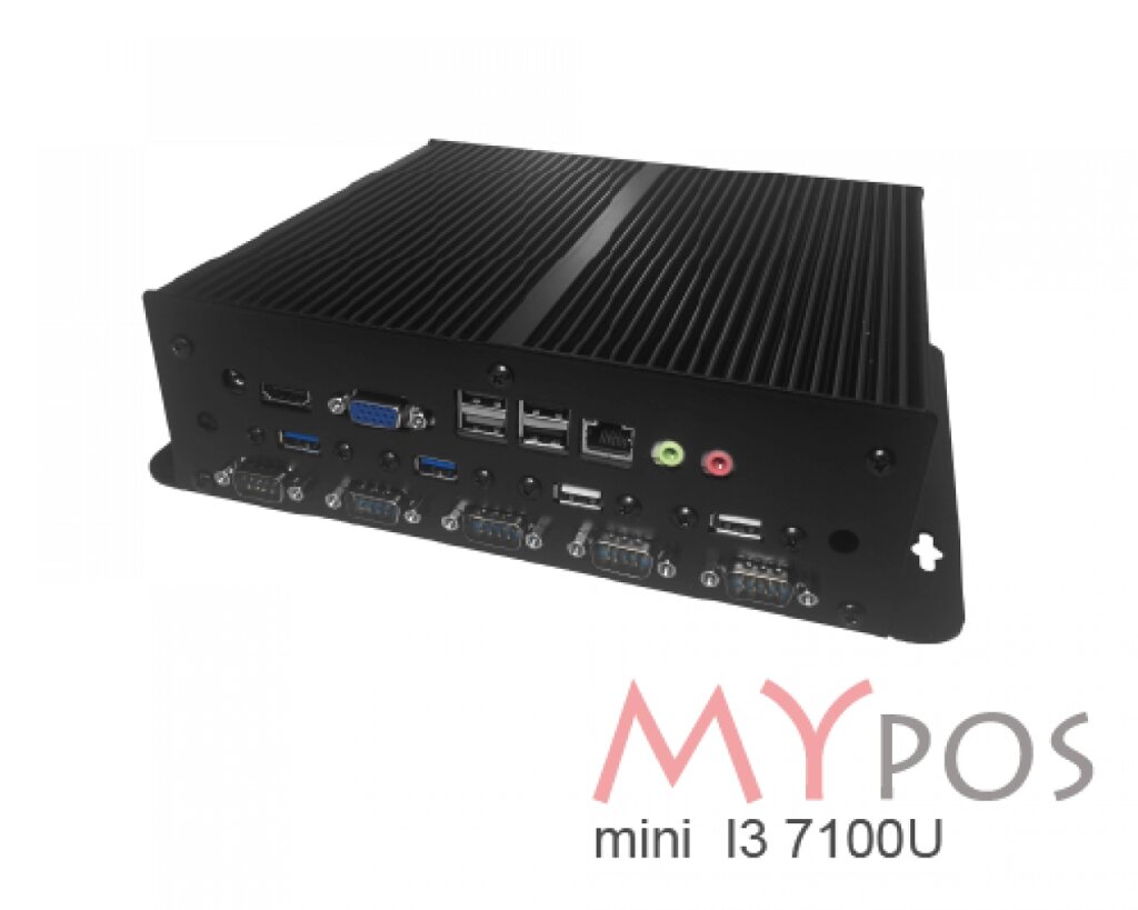 Промышленный компьютер myPOS mini 3 I3-7100U от компании MetSnab - фото 1