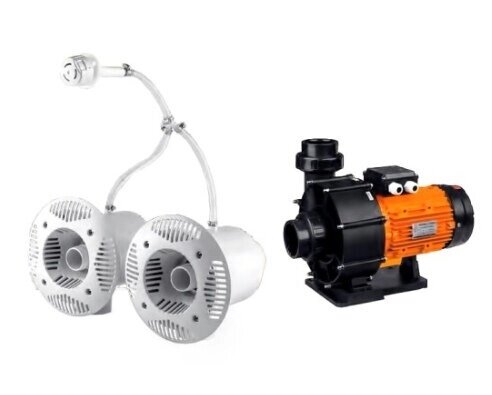 Противоток для бассейна AquaViva AV-JET-5.5DT Kit (380В, 68м3/час, 5.5HP) от компании MetSnab - фото 1