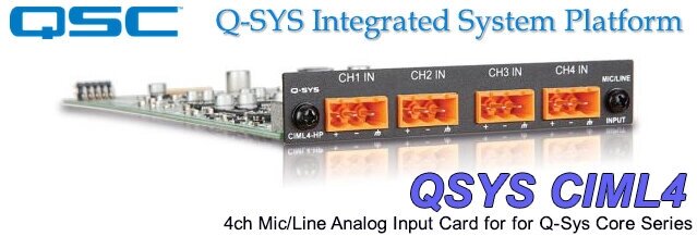 QSC CIML4 от компании MetSnab - фото 1