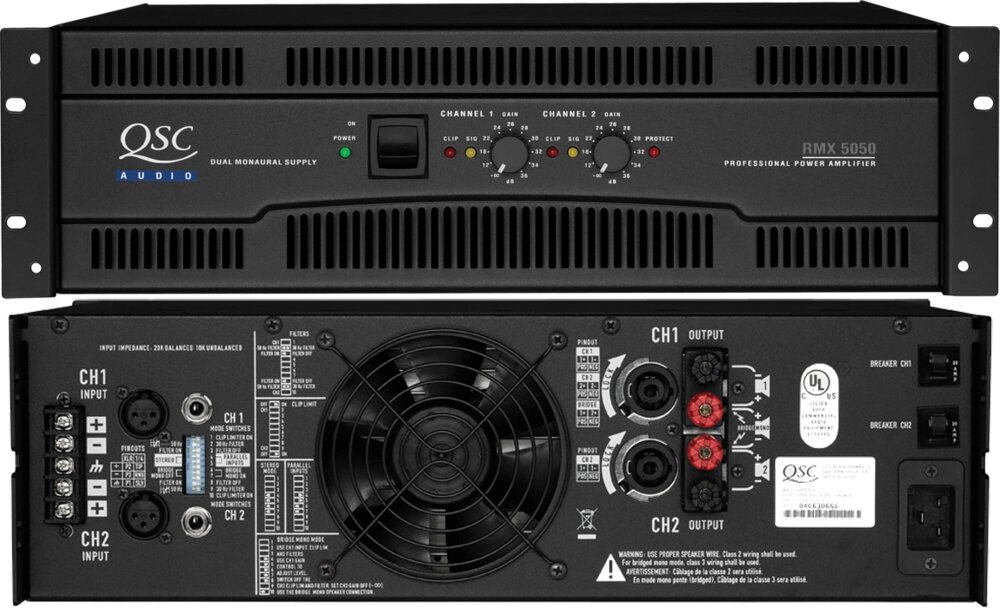 QSC RMX5050a Усилитель мощности от компании MetSnab - фото 1