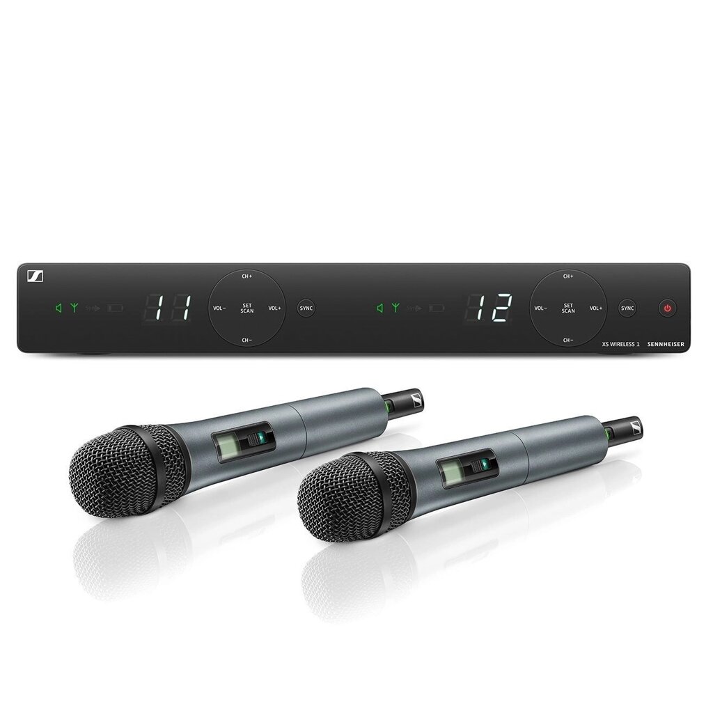 Радиосистема на два микрофона Sennheiser XSW 1-835 DUAL B от компании MetSnab - фото 1