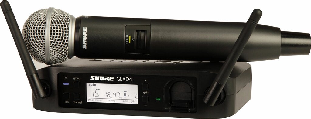 Радиосистема SHURE GLXD24E-SM58 Z2 от компании MetSnab - фото 1