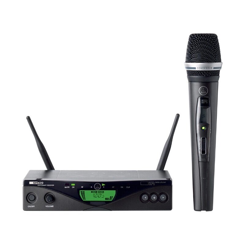 Радиосистемы с ручным микрофоном AKG WMS470 C5 SET BD9 (600.1-630.5МГц) с приёмником SR от компании MetSnab - фото 1