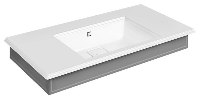 Раковина-столешница 110 см Gessi Eleganza 46816 от компании MetSnab - фото 1