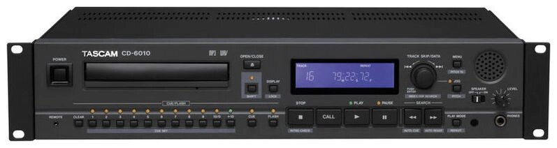 Рэковый проигрыватель Tascam CD-6010 от компании MetSnab - фото 1