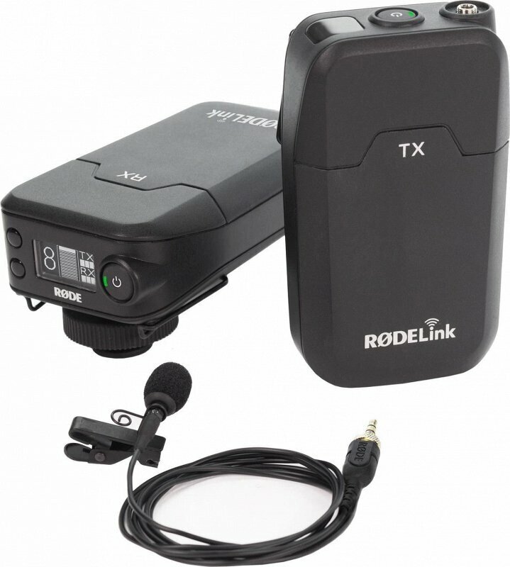 RODE Filmmaker Kit накамерная цифровая система RODELink 2,4 ГГц, портативный передатчик TX-Belt, накамерный/поясной от компании MetSnab - фото 1