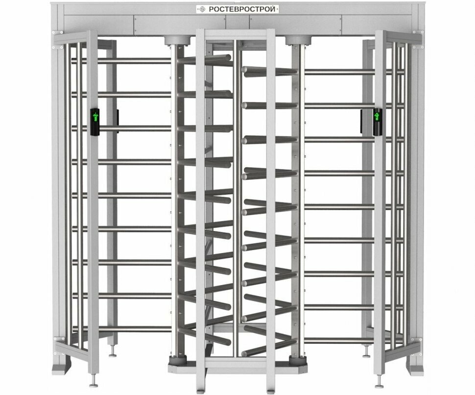 Ростов-Дон ПР2/3М2 (0891) двухпроходной роторный полноростовой турникет от компании MetSnab - фото 1